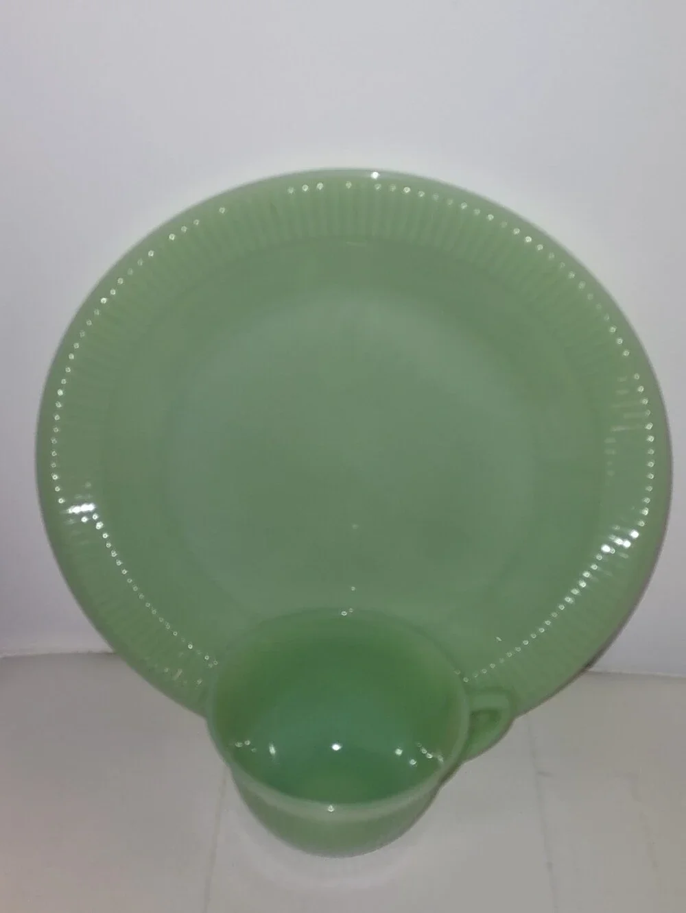 Vintage Jadeite Jane Ray 9⅛